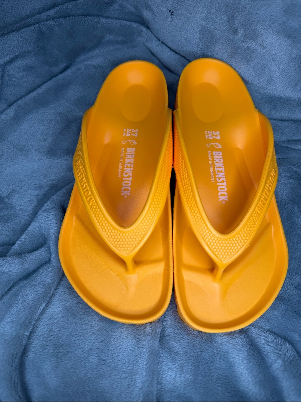 Birkenstock Women’s Orange EVA Flip Flops